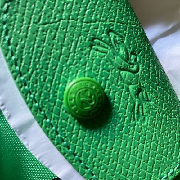 Sold⚠️LONGCHAMP X ANDRÉ Pouch with handle - Green - Picture 4 of 5